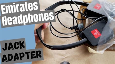 emirates headphone jack adapter|Emirates A380 Headphone Audio Port .